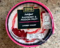 Rasberry pomegrante yoghurt