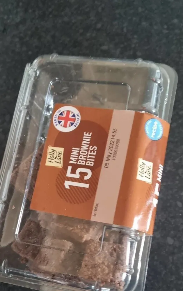 Mini brownie bites