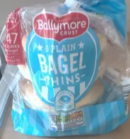 RESH DAILY 147 ALORIES Ballymor CRUST PLAIN BAGEL