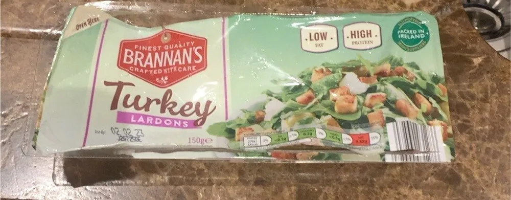 Turkey lardons