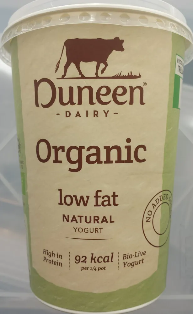 Organic Low Fat Natural Yogurt