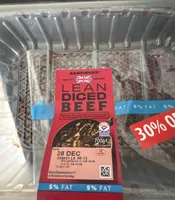 Lean Diced Beef