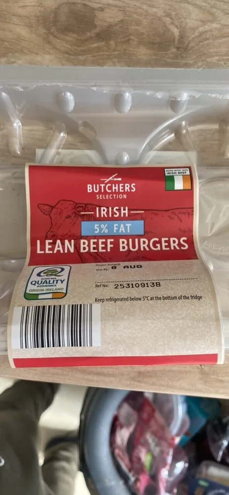 LEAN BEEF BURGERS