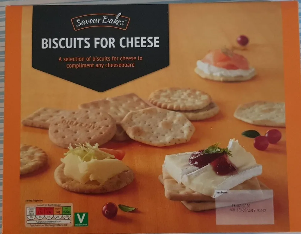 Savour Bakes Biscuits For Cheese