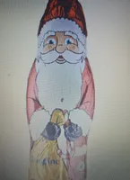 Dairy Fine Hollow Milk Chocolate Santa