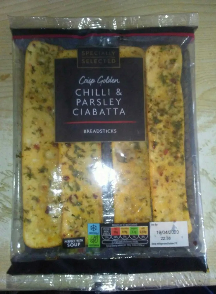 Chilli and Parsley Ciabatta