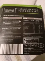farmhouse apple,pork and cider pate