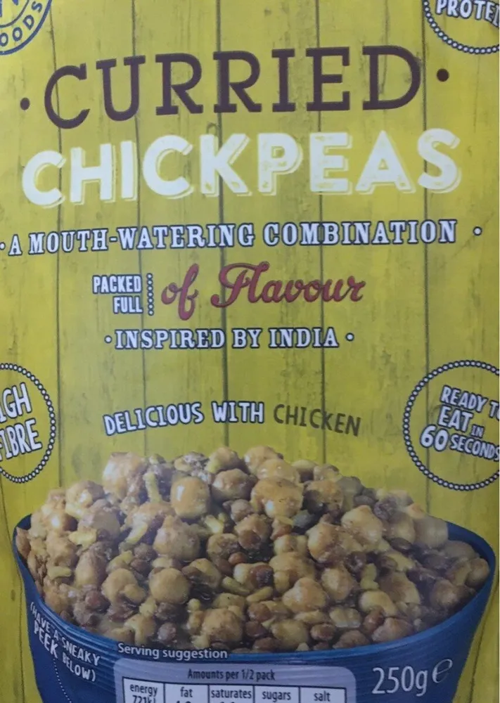 Curried chickpeas