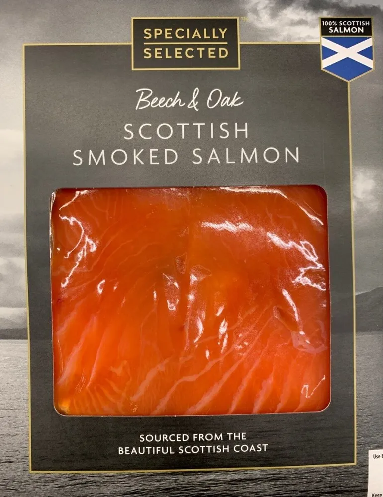 Scottish smoked salmon