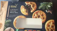 All Butter Almond Mince Tarts