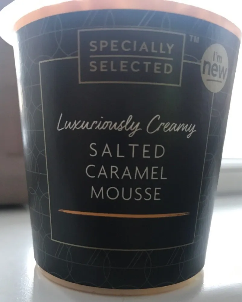 Salted caramel moussec