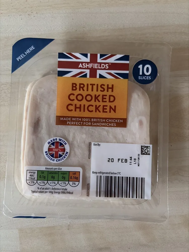 British Cooked Chicken