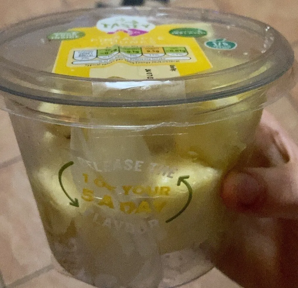 Pineapple chunks