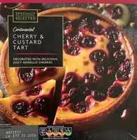 Cherry & Custard Tart