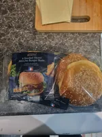 Seeded Brioche Burger Buns
