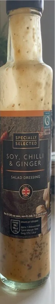 soy, chilli & ginger dressing