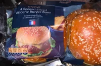 Seeded Brioche Burger Buns