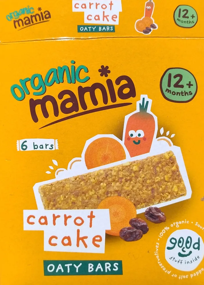 Carrot Cake Soft Oaty Bars
