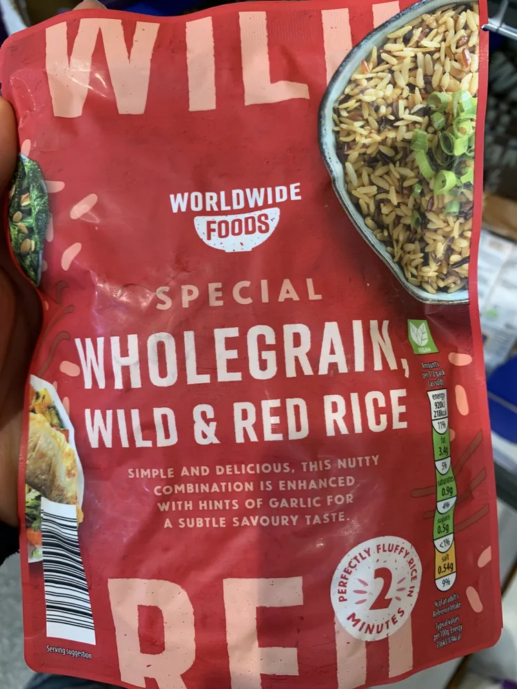 Special Wholegrain, Wild & Red Rice