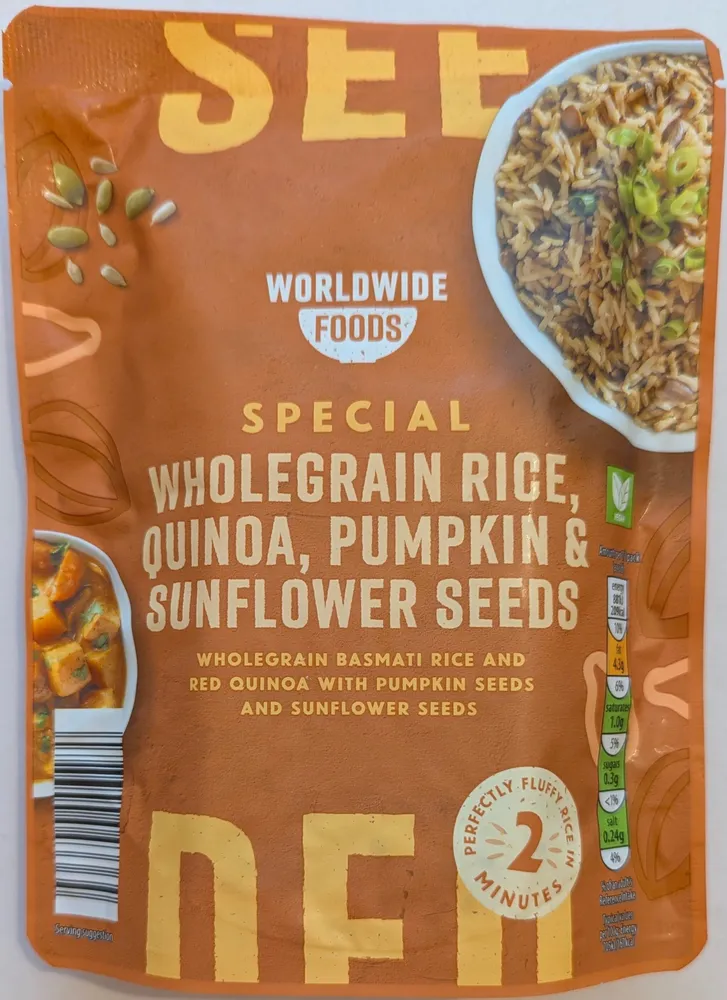Wholegrain Rice, Quinoa, Pumpkin & Sunflower Seeds