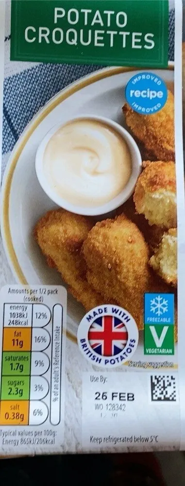 Potato croquettes