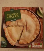Bramley apple pie