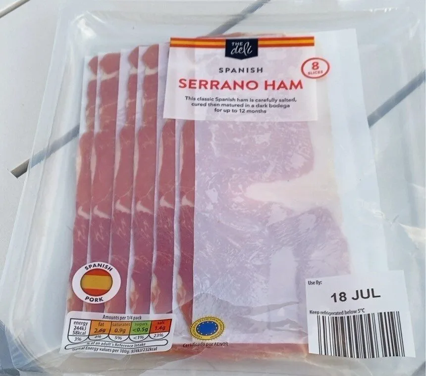 Spanish Serrano Ham