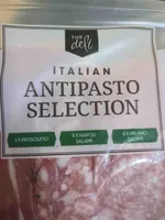 Italian antipasto selection