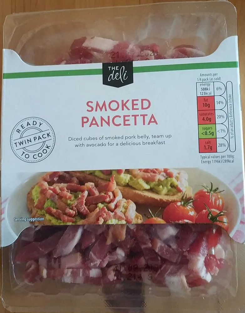 Smoked pancetta