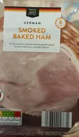 Smoked baked ham