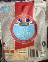British Lighter Mature Grated Cheese
