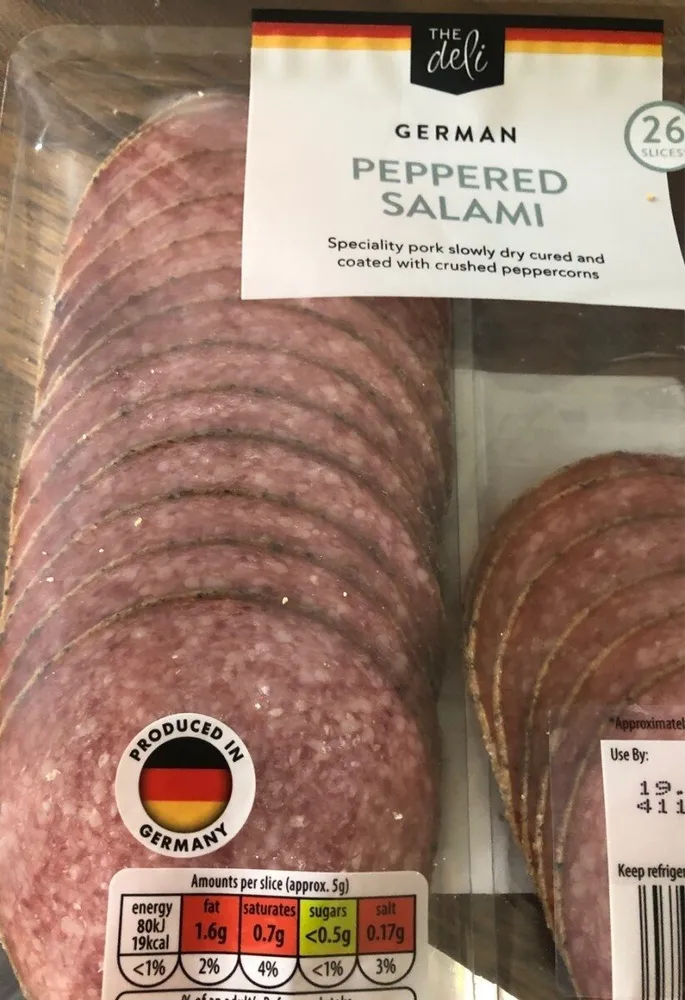 GERMAN PEPPERED SALAMI