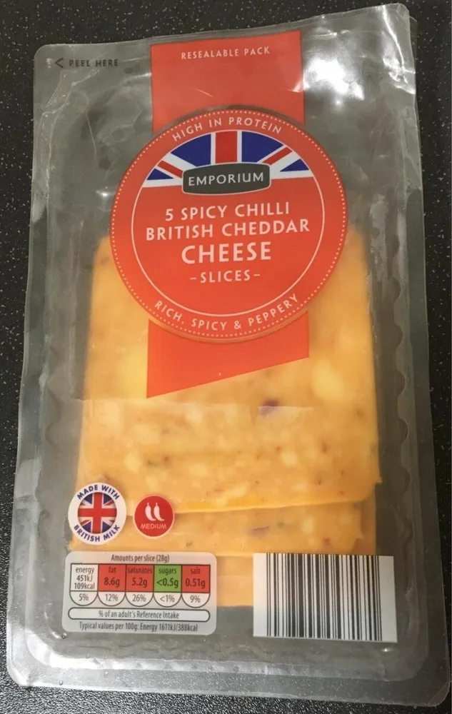 Spicy Cheddar with Chilli