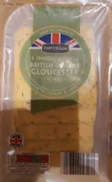 Double Gloucester With onion and Chive slice