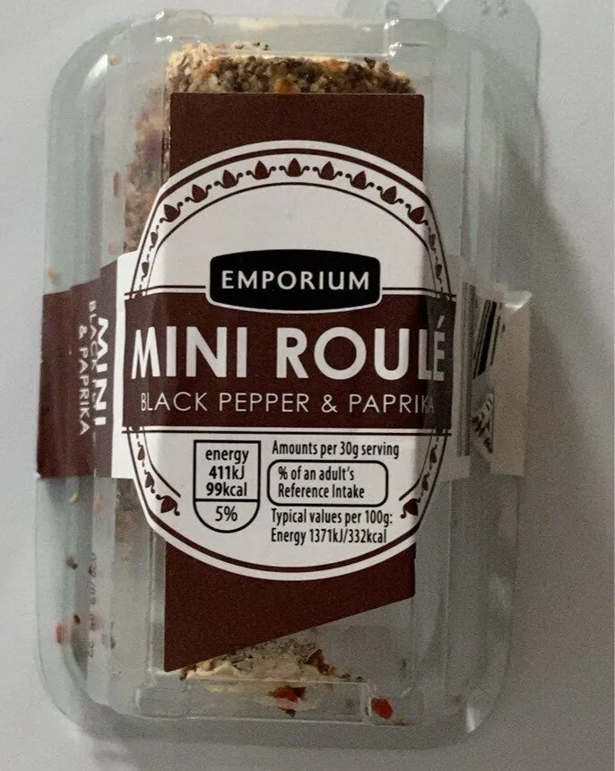 Mini Roulé Black Pepper & Paprika
