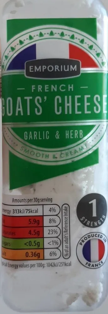 French goat's cheese