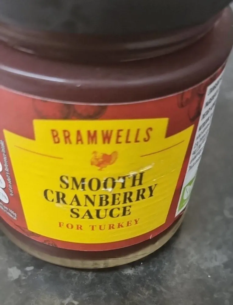 Smooth cranberry sauce