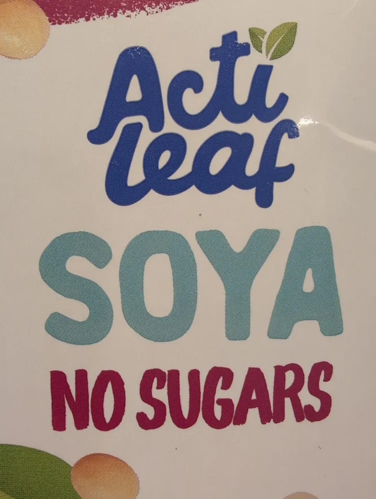 Unsweetened UHT Soya Drink