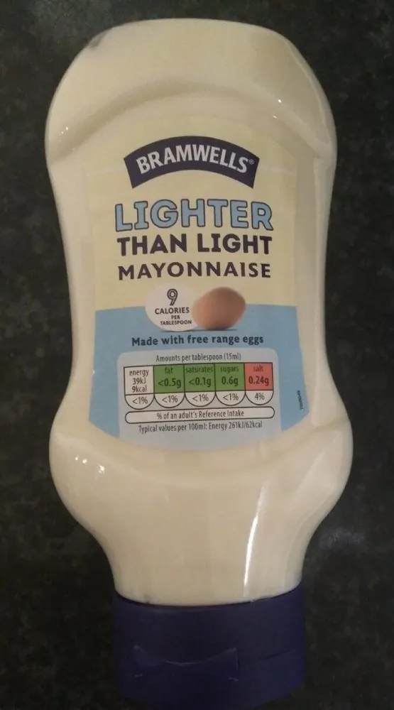 Lighter than light mayonnaise