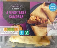 4 Vegetable Samosas