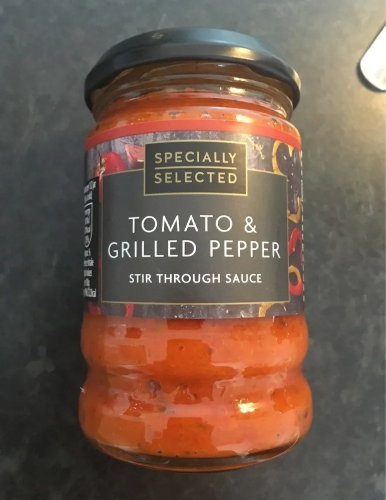 Tomato and Grilled Red Pepper Sauce