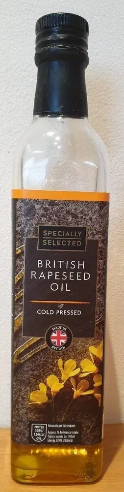 British Cold Pressed Rapeseed Oil