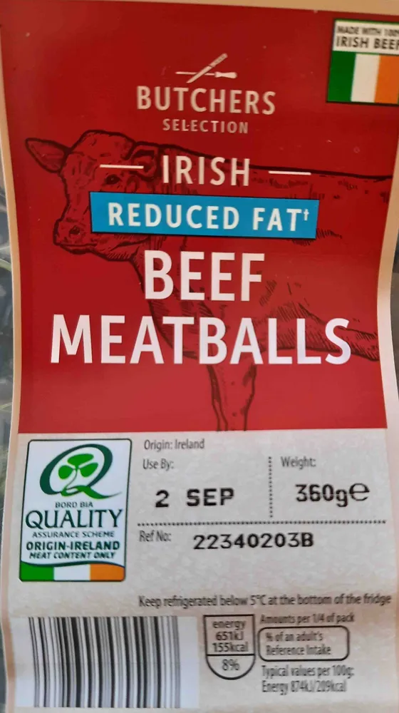 Beef Meatballs