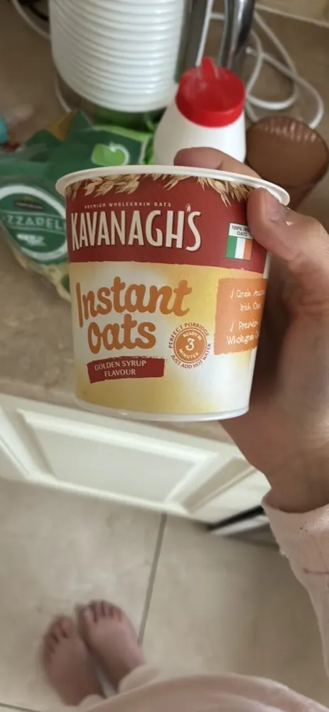 Instant oats