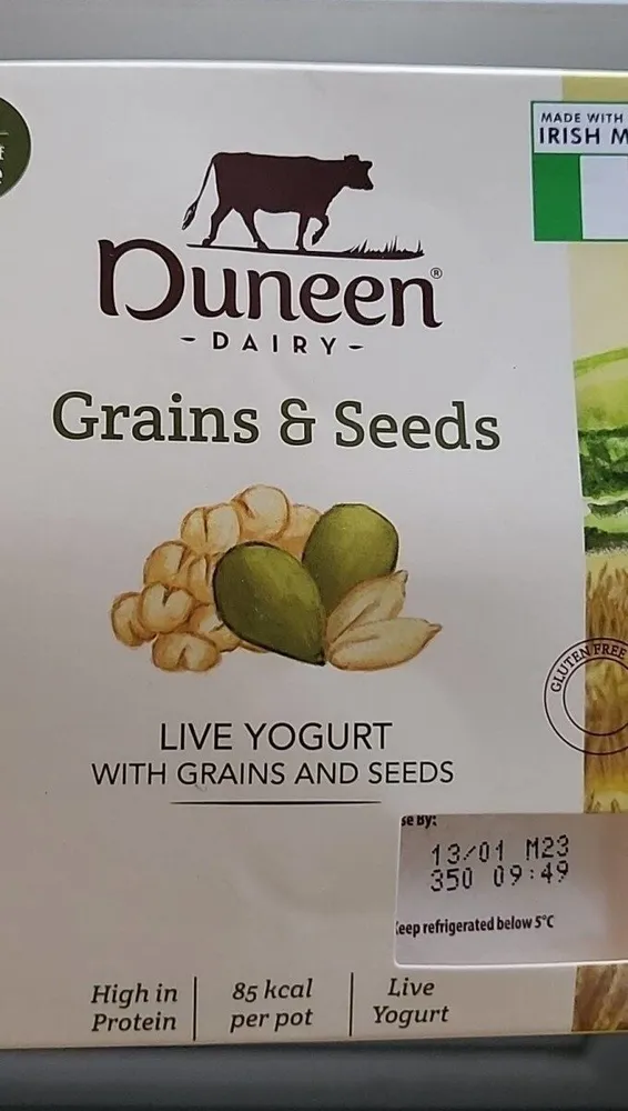 Duneen Grains and Seeds Live Yogurt
