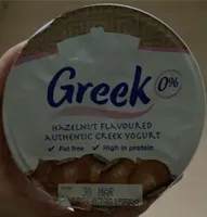 Hazelnut flavoured