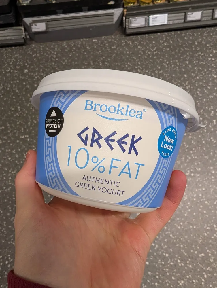 Greek 10% fat authentic yogurt