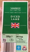 Diced lamb