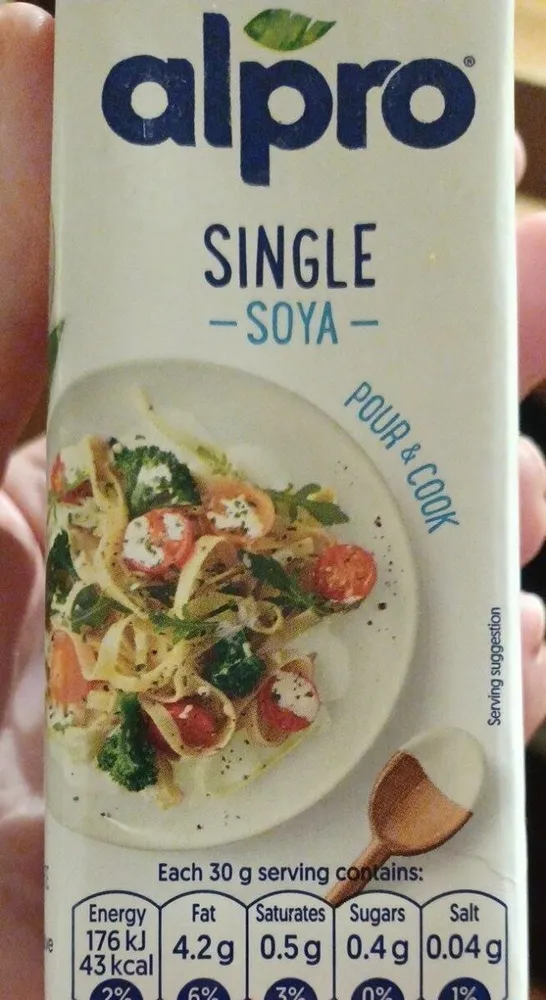 Alpro single soya