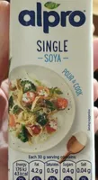Alpro single soya